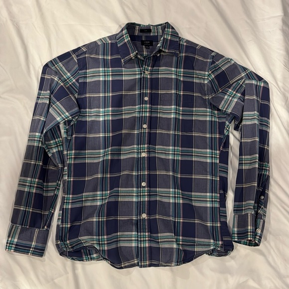 J. Crew *extra slim* summer plaid shirt - Picture 1 of 5